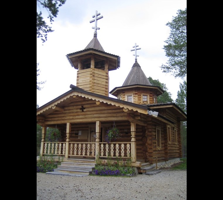 An Orthodox church in Nellim